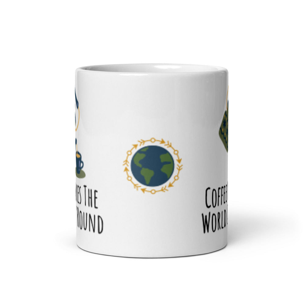 Coffee Makes The Round Go Round Mug - https://ascensionemporium.net